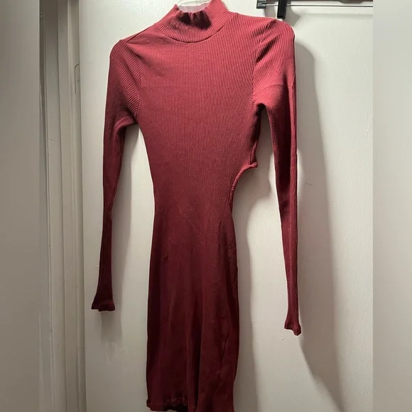 Free People | Dresses | Free People Turtleneck Backless Dress